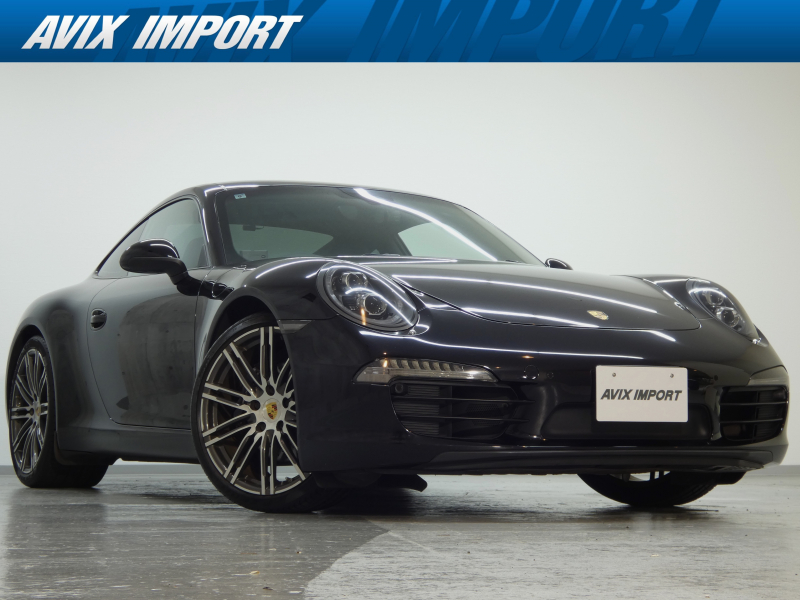 ポルシェ 911(Type991.1) ｶﾚﾗ 前期最終特別仕様車Black Edition 正規D車 7速PDK ｽﾎﾟｰﾂｸﾛﾉPKG 黒革 ｼｰﾄﾋｰﾀｰ 純正ﾅﾋﾞ地ﾃﾞｼﾞ BOSE Bｶﾒﾗ&PAS ｸﾙｺﾝ 電動格納ﾐﾗｰ LEDﾍｯﾄﾞﾗｲﾄ(PDLSﾌﾟﾗｽ) PASM 純正20AW 禁煙