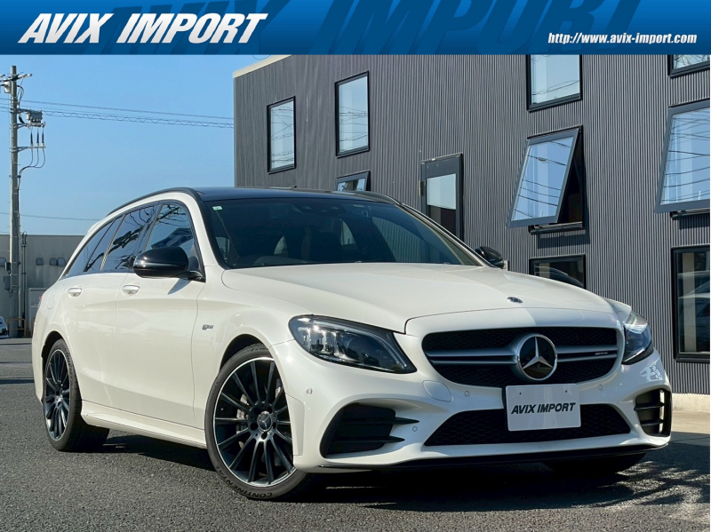 AMG Cクラス C43 AMG 4MATIC ｽﾃｰｼｮﾝﾜｺﾞﾝ 後期 右H V6ﾂｲﾝﾀｰﾎﾞ RSP ﾊﾟﾉﾗﾏSR 黒革 純正ﾅﾋﾞ TV Bｶﾒﾗ PTS ﾃﾞｨｽﾄﾛ Burmester AppleCarPlay ｴｱﾊﾞﾗﾝｽPKG HUD ﾊﾟﾜｰﾄﾗﾝｸ ｷｰﾚｽｺﾞｰ ﾏﾙﾁﾋﾞｰﾑLEDﾗｲﾄ AMG19AW