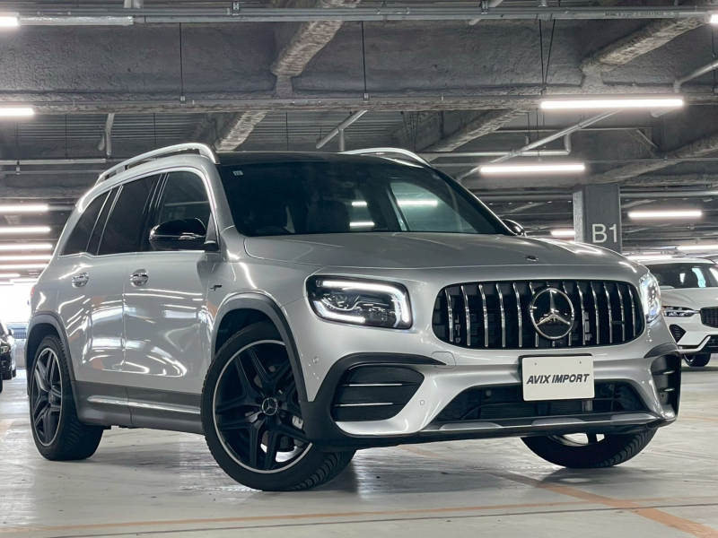 AMG GLB GLB35 4ﾏﾁｯｸ AMGｱﾄﾞﾊﾞﾝｽﾄﾞPKG ﾊﾟﾌｫｰﾏﾝｽPKG  ﾚｰﾀﾞｰｾﾌﾃｨｰPKG ﾊﾟﾉﾗﾏSR ｼｰﾄﾋｰﾀｰ ﾍﾞﾝﾁﾚｰｼｮﾝ 黒灰革 HUD Bｶﾒﾗ 全周ｶﾒﾗ  MBUX AMG20ｲﾝﾁAW