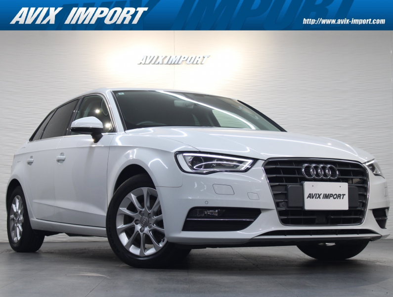 アウディ A3 ｽﾎﾟｰﾂﾊﾞｯｸ 1.4TFSI ｺﾝﾋﾞﾆｴﾝｽﾊﾟｯｹｰｼﾞ 純正MMIﾅﾋﾞ 地ﾃﾞｼﾞBｶﾒﾗ  ACC ｱﾄﾞﾊﾞﾝｽﾄﾞｷｰ 純正16AW 禁煙