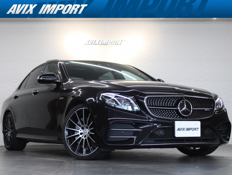 AMG Eクラス E43 4MATIC ｴｸｽｸﾙｰｼﾌﾞPKG ﾊﾟﾉﾗﾐｯｸR 白ﾅｯﾊﾟ革 全席ｼｰﾄﾋｰﾀｰ ﾍﾞﾝﾁﾚｰﾀｰ 純正HDDﾅﾋﾞ Burmester HUD＆全周ｶﾒﾗ ﾚｰﾀﾞｰｾｰﾌﾃｨPKG LEDﾗｲﾄ 専用20AW 禁煙