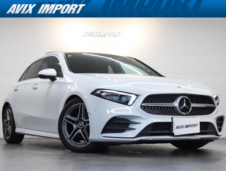 メルセデスベンツ Aクラス A200d AMGﾗｲﾝ＆AMGﾚｻﾞｰｴｸｽｸﾙｰｼﾌﾞPKG ﾊﾟﾉﾗﾏSR 黒灰革 ｼｰﾄﾋｰﾀｰ 純正ﾅﾋﾞ地ﾃﾞｼﾞBｶﾒﾗ ﾚｰﾀﾞｰｾｰﾌﾃｨP ｷｰﾚｽｺﾞｰ ﾏﾙﾁﾋﾞｰﾑLEDﾗｲﾄ  純正18AW 禁煙