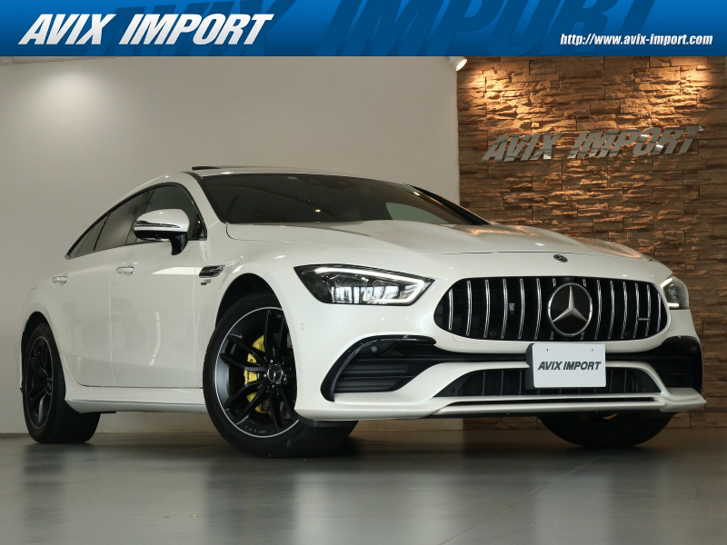 AMG GT 4ドアクーペ GT43 4MATIC+(ISG搭載ﾓﾃﾞﾙ) ｴｸｽｸﾙｰｼﾌﾞPKG 右H正規D車 ｶﾞﾗｽSR 黒革 ｼｰﾄﾋｰﾀｰ＆ﾍﾞﾝﾁﾚｰﾀｰ 純正ﾅﾋﾞ 地ﾃﾞｼﾞ＆CarPlay Burmesterｻｳﾝﾄﾞ 全周ｶﾒﾗ＆PTS HUD＆ﾚｰﾀﾞｰｾｰﾌﾃｨPKG 黄ｷｬﾘﾊﾟｰ 専用19ｲﾝﾁAW(黒塗装)