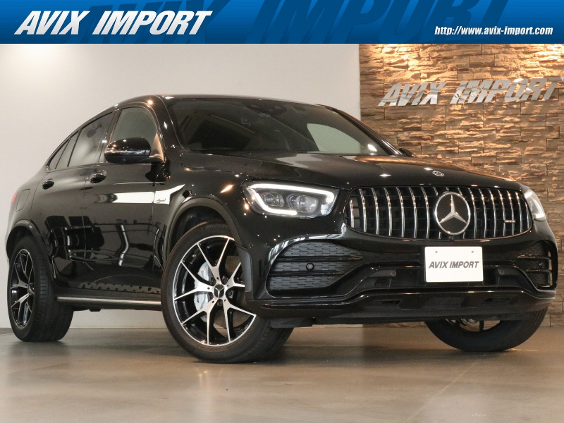 AMG GLC GLC43 4MATIC Coupe 後期型 ﾚｻﾞｰEXC-PKG ｶﾞﾗｽSR 黒革 ｼｰﾄﾋｰﾀｰ＆ﾍﾞﾝﾁﾚｰﾀｰ 10.25ｲﾝﾁﾃﾞｨｽﾌﾟﾚｲ(MBUX) Burmesterｻｳﾝﾄﾞ 全周ｶﾒﾗ&PTS HUD＆ﾚｰﾀﾞｰｾｰﾌﾃｨPKG ｴｱｻｽ 純正20AW 禁煙車