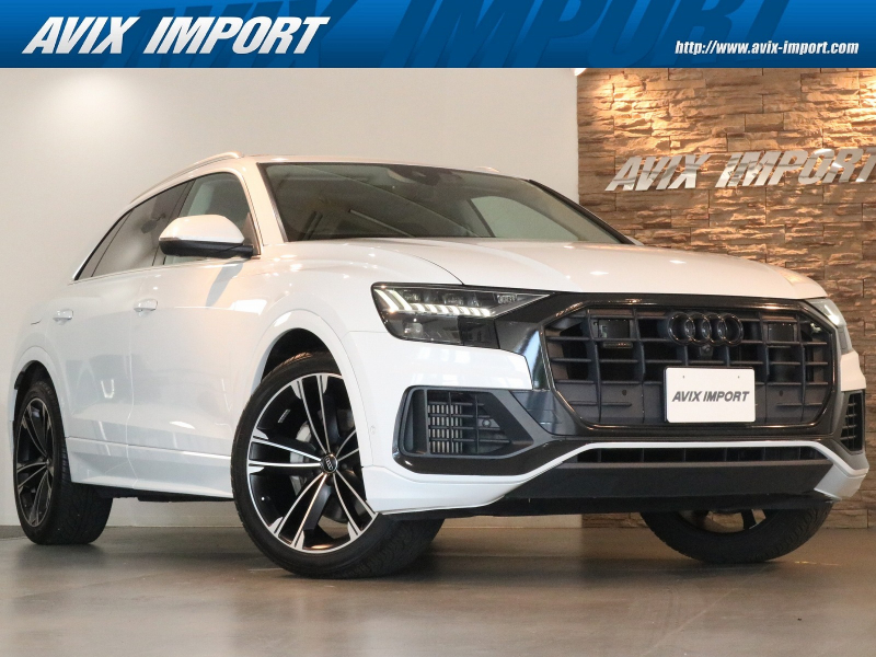 アウディ Q8 55TFSI quattro ﾃﾞﾋﾞｭｰPKG Luxury+ｺﾝﾌｫｰﾄｱｼｽﾀﾝｽPKG ﾊﾟﾉﾗﾏSR 黒革 ｼｰﾄﾋｰﾀｰ＆ﾍﾞﾝﾁﾚｰﾀｰ 4ｿﾞｰﾝAC MMIﾅﾋﾞ Bang＆Olufsen ｻﾗｳﾝﾄﾞﾋﾞｭｰｶﾒﾗ ﾊﾞｰﾁｬﾙCP ｱﾀﾞﾌﾟﾃｨﾌﾞDｱｼｽﾄ HDﾏﾄﾘｸｽLEDﾗｲﾄ ｴｱｻｽ 純正OP22AW 禁煙車