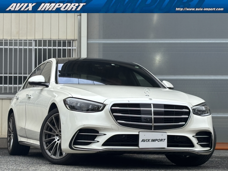 メルセデスベンツ Sクラス S400d 4MATIC AMGﾗｲﾝ ﾚｻﾞｰEXC-PKG 右H正規D車 ﾊﾟﾉﾗﾐｯｸR 茶革 ｼｰﾄﾋｰﾀｰ＆ﾍﾞﾝﾁﾚｰﾀｰ 12.8ｲﾝﾁ有機ELﾃﾞｨｽﾌﾟﾚｲ(MBUXﾅﾋﾞ) Burmester3Dｻｳﾝﾄﾞ 全周ｶﾒﾗ＆PTS HUD＆ﾚｰﾀﾞｰｾｰﾌﾃｨPKG 純正20AW 禁煙 1ｵｰﾅｰ