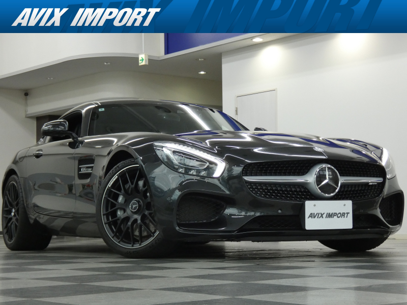 AMG GT GT V8ﾂｲﾝﾀｰﾎﾞ 右H 正規D車 ｴｸｽｸﾙｰｼﾌﾞPKG 黒革 ｼｰﾄﾋｰﾀｰ 純正HDDﾅﾋﾞ 社外地ﾃﾞｼﾞ Bｶﾒﾗ ﾚｰﾀﾞｰｾｰﾌﾃｨPKG ﾃﾞｨｽﾄﾛﾆｯｸ Burmester LEDﾍｯﾄﾞﾗｲﾄ ﾀﾞｲﾅﾐｯｸPKG用AMG19/20AW