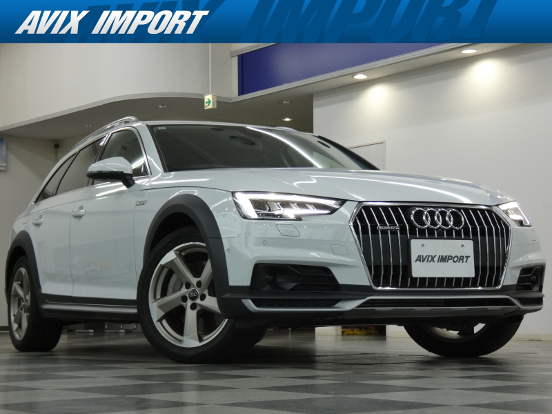 アウディ A4 ｵｰﾙﾛｰﾄﾞｸﾜﾄﾛ 右H 正規D車 弊社買取直販 黒革 全席ｼｰﾄﾋｰﾀｰ MMIﾅﾋﾞ ACC＆LCA 全周ｶﾒﾗ ｱｼｽﾀﾝｽPKG ﾏﾄﾘｸｽLED ｵｰﾄﾏﾁｯｸﾃｰﾙｹﾞｰﾄ 純正19AW 禁煙車