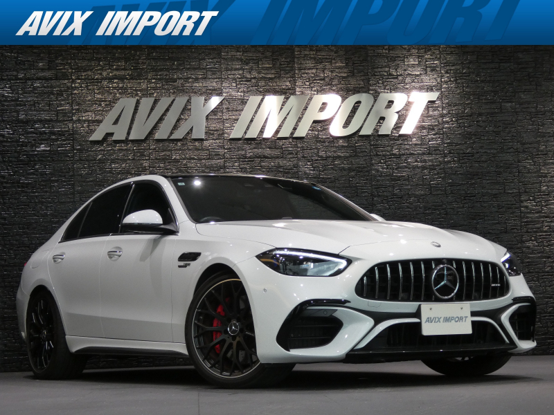 AMG Cクラス C63S Eﾊﾟﾌｫｰﾏﾝｽ 新型ﾓﾃﾞﾙ ｶｰﾎﾞﾝPKG ﾊﾟﾌｫｰﾏﾝｽPKG ﾊﾟﾉﾗﾏSR 黒革 Burmester3Dｻﾗｳﾝﾄﾞ HUD ARﾅﾋﾞ 地ﾃﾞｼﾞ 360°ｶﾒﾗ 純正20AW 禁煙 1ｵｰﾅｰ 保証継承対象 正規ﾃﾞｨｰﾗｰ車
