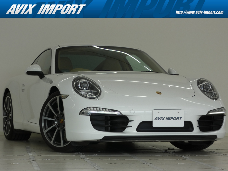 ポルシェ 911(Type991) ｶﾚﾗ 右H正規D車 7速PDK ﾍﾞｰｼﾞｭ革 ｼｰﾄﾋｰﾀｰ 純正ﾅﾋﾞ 地ﾃﾞｼﾞ Bｶﾒﾗ ﾊﾞｲｷｾﾉﾝﾍｯﾄﾞﾗｲﾄ(PDLS) ｴﾝﾄﾘｰD PASM 電動格納ﾐﾗｰ 純正20ｲﾝﾁAW 禁煙