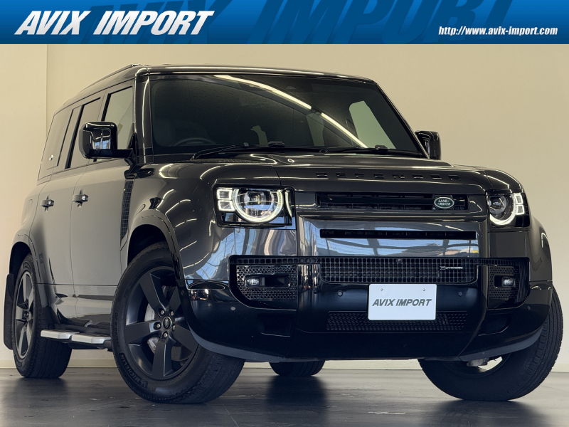 ランドローバー ディフェンダー 110 X-DYNAMIC SE 7ｼｰﾀｰ Aﾀﾞｲﾅﾐｸｽ BLACKﾊﾟｯｸ CCﾊﾟｯｸ Fﾊﾟｯｸﾌﾟﾗｽ 黒革 14WayP Sﾋｰﾀｰ＆ｸｰﾗｰ 3ｿﾞｰﾝAC 純正ﾅﾋﾞ(Pivi Pro11.4inch) MERIDIAN 全周ｶﾒﾗ＆PAS Dｱｼｽﾀﾝｽ BSAﾊﾟｯｸ Wｾﾝｼﾝｸﾞ ﾏﾄﾘｯｸｽLED ｷｰﾚｽE ｴｱｻｽ 純正20ｲﾝﾁAW 禁煙 1ｵｰﾅｰ