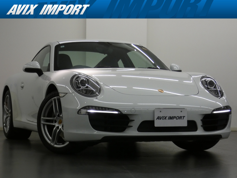 ポルシェ 911(Type991) ｶﾚﾗ 右H正規D車 7速PDK SR 青革 ｾﾐﾊﾟﾜｰｼｰﾄ ｲｴﾛｰｼｰﾄﾍﾞﾙﾄ ｽﾎﾟｰﾂｽﾃｱﾘﾝｸﾞ 純正ﾅﾋﾞ地ﾃﾞｼﾞ Bｶﾒﾗ ｷｾﾉﾝﾍｯﾄﾞﾗｲﾄ 電動格納ﾐﾗｰ 純正19ｲﾝﾁAW 禁煙