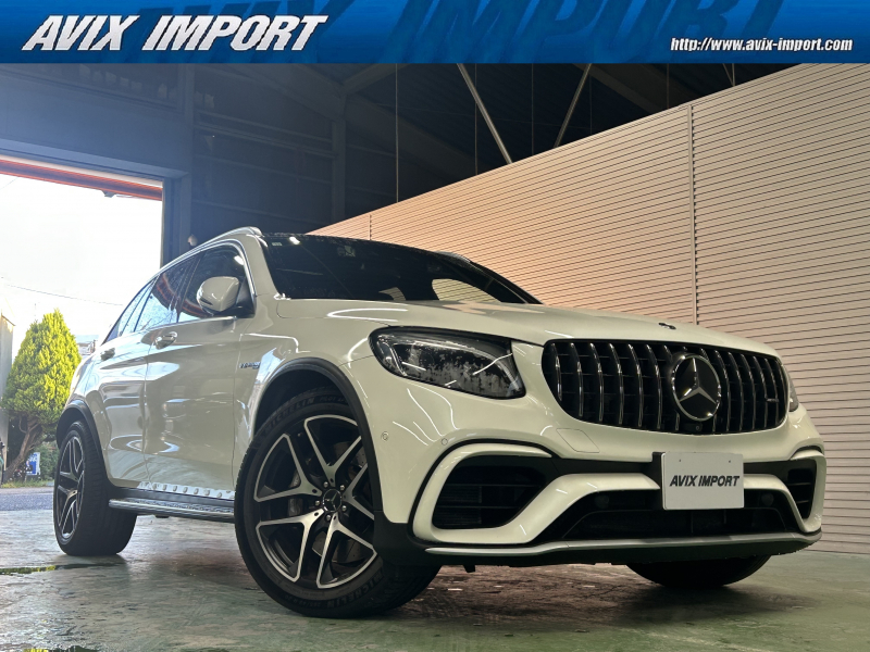 AMG GLC GLC63 4MATIC+ V8ﾂｲﾝﾀｰﾎﾞ ﾚｻﾞｰEXC-PKG  ﾊﾟﾉﾗﾐｯｸSR 黒ﾅｯﾊﾟ革 全席ｼｰﾄﾋｰﾀｰ 純正HDDﾅﾋﾞ地ﾃﾞｼﾞ Burmesterｻｳﾝﾄﾞ 全周ｶﾒﾗ＆PTS HUD＆ﾚｰﾀﾞｰｾｰﾌﾃｨPKG 純正20ｲﾝﾁAW