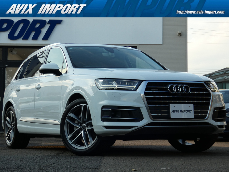 アウディ Q7 2.0TFSIｸﾜﾄﾛ ｴｱｻｽﾍﾟﾝｼｮﾝ装着車 7ｼｰﾀｰ＆ｺﾝﾌｫｰﾄPKG ﾊﾟﾉﾗﾏSR 茶革 ｼｰﾄﾋｰﾀｰ＆ﾍﾞﾝﾁﾚｰﾀｰ MMIﾅﾋﾞ 全周ｶﾒﾗ ﾊﾞｰﾁｬﾙCP ﾏﾄﾘｸｽLED ACC ｱﾄﾞﾊﾞﾝｽﾄｵﾌﾟﾃｨｸｽ＆ﾘｱｱｼｽﾀﾝｽPKG ｵｰﾙﾎｲｰﾙｽﾃｱ 電動Rｹﾞｰﾄ 純正OP21AW