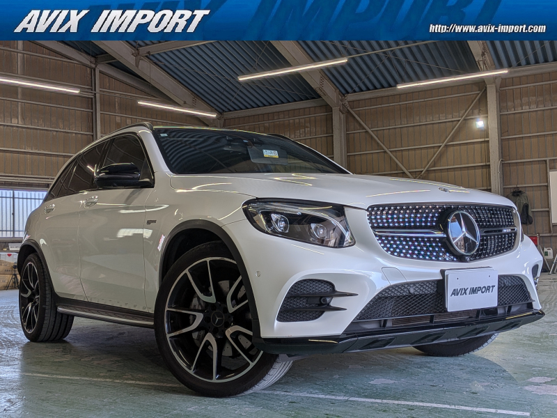 AMG GLC GLC43 4MATIC ﾚｻﾞｰEXC-PKG ﾊﾟﾉﾗﾐｯｸR 黒革 全席ｼｰﾄﾋｰﾀｰ 純正HDDﾅﾋﾞ地ﾃﾞｼﾞ Burmester 全周ｶﾒﾗ＆PTS ﾚｰﾀﾞｰｾｰﾌﾃｨPKG 純正21ｲﾝﾁAW