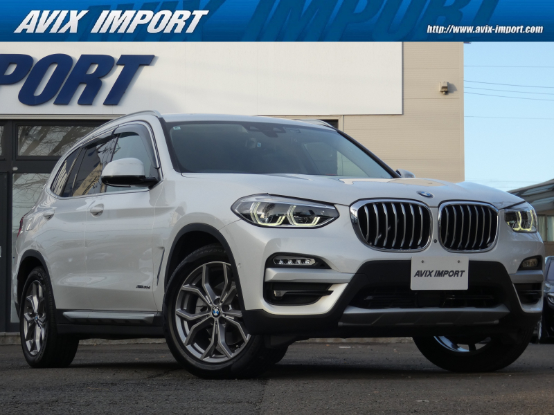 BMW X3 xDrive20d Xﾗｲﾝ ｺﾆｬｯｸ革 ｼｰﾄﾋｰﾀｰ 3ｿﾞｰﾝAC 純正HDDﾅﾋﾞ 地ﾃﾞｼﾞ PDC＆ﾄｯﾌﾟﾋﾞｭｰ+3Dﾋﾞｭｰ Dｱｼｽﾄﾌﾟﾗｽ LEDﾍｯﾄﾞﾗｲﾄ 電動Rｹﾞｰﾄ 純正19ｲﾝﾁAW 禁煙車