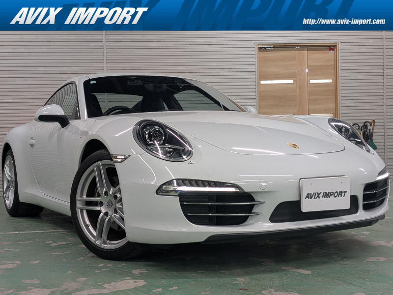 ポルシェ 911(Type991.1) ｶﾚﾗ 前期最終型 右H正規D車 7速PDK ｽﾎﾟｰﾂｸﾛﾉPKG 黒革 ｼｰﾄﾋｰﾀｰ 純正ﾅﾋﾞ地ﾃﾞｼﾞ BOSEｻｳﾝﾄﾞ Bｶﾒﾗ ﾊﾞｲｷｾﾉﾝHL(PDLS付) 電格ﾐﾗｰ 純正19ｲﾝﾁAW 禁煙