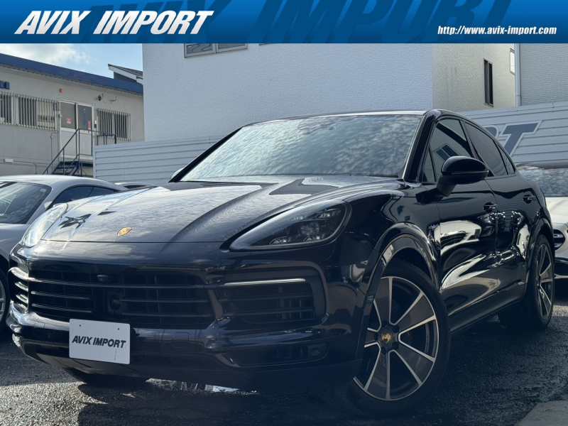 ポルシェ カイエンクーペ E-hybrid V6ﾀｰﾎﾞ 右H正規D車 ｽﾎﾟｰﾂｸﾛﾉPKG ｴｸｽﾃﾘｱPKG ﾊﾟﾉﾗﾐｯｸR 黒革 ｼｰﾄﾋｰﾀｰ＆ﾍﾞﾝﾁﾚｰﾀｰ PCMﾅﾋﾞ 全周ｶﾒﾗ＆PAS ACC＆LCA LEDﾏﾄﾘｯｸｽHL(PDLS付) ｺﾝﾌｫｰﾄA ｿﾌﾄｸﾛｰｽﾞD PASMｴｱｻｽ 純正21AW 禁煙
