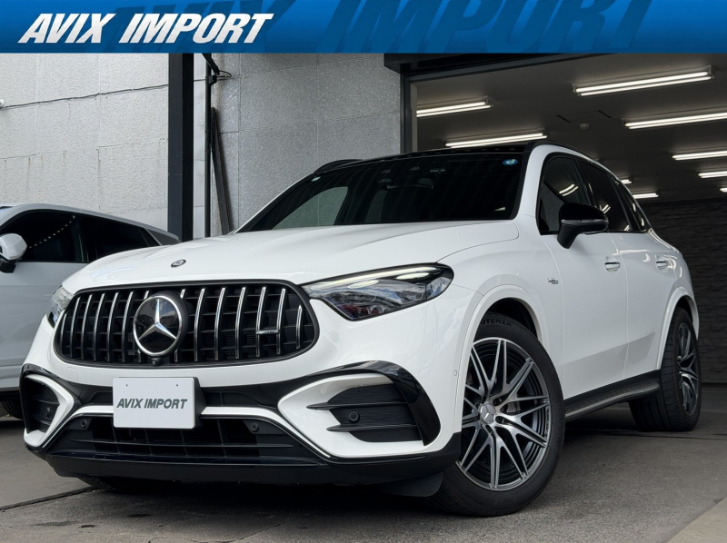 AMG GLC GLC43 4MATIC(BSG搭載ﾓﾃﾞﾙ) 現行型 AMGﾚｻﾞｰEXC-PKG ﾊﾟﾉﾗﾐｯｸSR 灰/黒革 ｼｰﾄﾋｰﾀｰ＆ﾍﾞﾝﾁﾚｰﾀｰ MBUX ARﾅﾋﾞ Burmester3Dｻｳﾝﾄﾞ 全周ｶﾒﾗ&PTS HUD＆ﾚｰﾀﾞｰｾｰﾌﾃｨPKG ﾃﾞｼﾞﾀﾙCP ﾘｱｱｸｽﾙｽﾃｱ 純正20AW 禁煙 新車保証