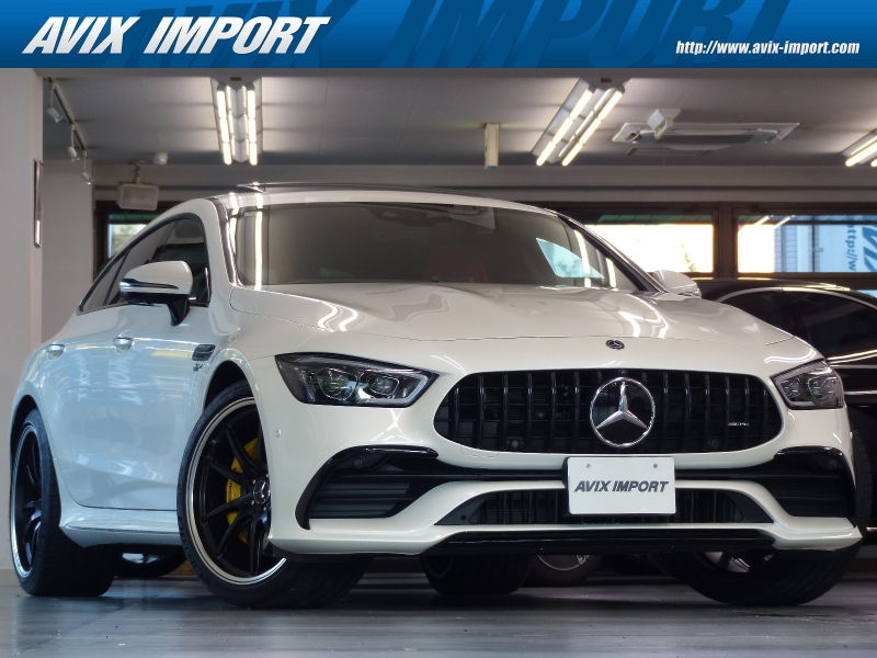 AMG GT 4ドアクーペ GT53 4ﾏﾁｯｸ+ ISG搭載ﾓﾃﾞﾙ AMGﾀﾞｲﾅﾐｯｸﾌﾟﾗｽP ﾌﾙﾚｻﾞｰ仕様 赤黒ﾅｯﾊﾟ革 SR HDDﾅﾋﾞ地ﾃﾞｼﾞ360度ｶﾒﾗ Meｺﾈｸﾄ HUD Burmester ｴｱﾊﾞﾗﾝｽP 前後席Sﾋｰﾀｰ 前席ﾍﾞﾝﾁﾚｰﾀｰ ﾏﾙﾁﾋﾞｰﾑLED 自動ﾄﾗﾝｸ GT53専用AMGｴｱﾛ&OP21AW 禁煙 右H
