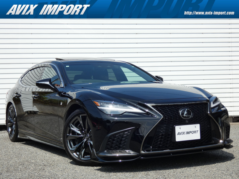 レクサス LS LS500 Fｽﾎﾟｰﾂ 後期 1ｵﾅ TRDｴｱﾛ&TRDﾏﾌﾗｰ ﾄﾗﾝｸｽﾎﾟｲﾗｰ ﾑｰﾝﾙｰﾌ 黒革 LSS+A ACC BSM ﾅﾋﾞTV 全周ｶﾒﾗ Bluetooth CarPlay M付ﾊﾟﾜｰｼｰﾄ ｼｰﾄﾋｰﾀｰ&ﾍﾞﾝﾁﾚｰｼｮﾝ Dｲﾝﾅｰﾐﾗｰ ﾊﾟﾜｰﾄﾗﾝｸ 三眼LEDﾗｲﾄ 専用20AW 禁煙