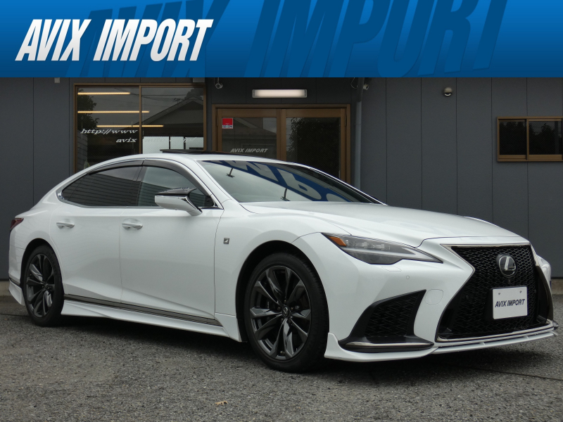 レクサス LS LS500 Fｽﾎﾟｰﾂ AWD 後期 TRDｴｱﾛﾀﾞｲﾅﾐｸｽPKG ｽﾎﾟｰﾂﾏﾌﾗｰ ﾑｰﾝﾙｰﾌ ﾃﾞｼﾞﾀﾙｲﾝﾅｰﾐﾗｰ 赤黒革 LSS+ ACC HUD 後期ﾅﾋﾞ TV 全周ｶﾒﾗ Bluetooth CarPlay ｽﾃｱﾘﾝｸﾞ&ｼｰﾄﾋｰﾀｰ&ﾍﾞﾝﾁﾚｰｼｮﾝ 三眼LEDﾗｲﾄ 20AW 禁煙 弊社買取
