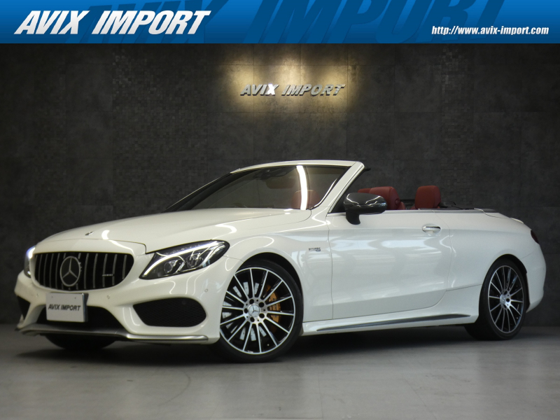 AMG Cクラス C43 4MATIC ｶﾌﾞﾘｵﾚ 禁煙 赤革 赤幌 AMGｽﾀｲﾘﾝｸﾞPKG AMGｴｸﾞｿﾞｰｽﾄS RSP ﾃﾞｨｽﾄﾛ HUD ﾅﾋﾞTV FMAM Bluetooth&ｵｰﾃﾞｨｵ Bｶﾒﾗ Burmester 前席M付Pｼｰﾄ&ｼｰﾄﾋｰﾀｰ&ｴｱｽｶｰﾌ LEDﾍｯﾄﾞﾗｲﾄ ﾊﾟﾅﾒﾘｶｰﾅG ｺﾞｰﾙﾄﾞｷｬﾘﾊﾟｰ KWﾀﾞｳﾝｻｽ AMGﾏﾙﾁｽﾎﾟｰｸ19AW