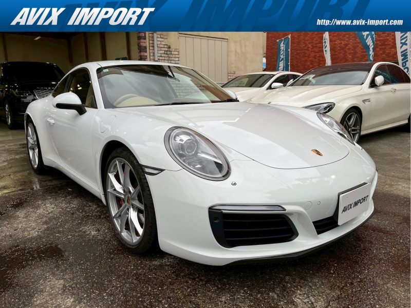 ポルシェ 911(Type991.2) ｶﾚﾗ 後期型 右H正規D車 水平対向6気筒ﾂｲﾝﾀｰﾎﾞ 7速PDK SR ﾍﾞｰｼﾞｭ革 ｼｰﾄﾋｰﾀｰ PCMﾅﾋﾞ Bｶﾒﾗ&PAS ﾊﾞｲｷｾﾉﾝHL 電動格納ﾐﾗｰ PASM 純正20ｲﾝﾁAW 禁煙 1ｵｰﾅｰ
