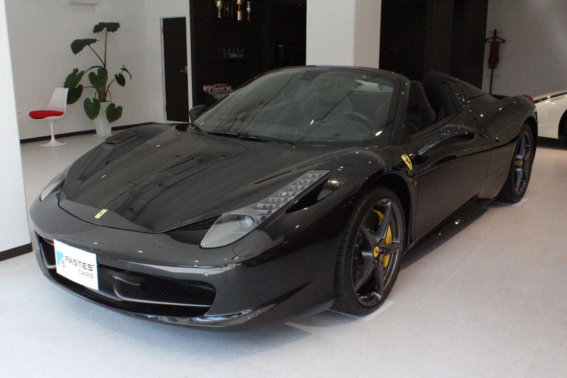 フェラーリ 458スパイダー Nero Daytona Fastes Cars 中古車検索サイト バーチャルカーショップ