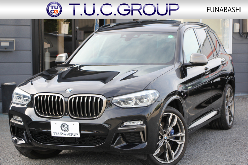 BMW X3 M40d ｾﾚｸﾄP 326馬力 3.0Lﾃﾞｨｰｾﾞﾙﾀｰﾎﾞﾊﾟﾉﾗﾏｻﾝﾙｰﾌ 全席ﾋｰﾀｰ黒革  ﾊｰﾏﾝｶｰﾄﾞﾝｻｳﾝﾄﾞHUD ﾘｱｼｰﾄ可倒調整 専用21AW Mｽﾎﾟｰﾂﾃﾞﾌ&ﾌﾞﾚｰｷ 追従ACC ｽﾃｱﾘﾝｸﾞｻﾎﾟｰﾄ ﾀｯﾁ画面HDDﾅﾋﾞTV 360度ｶﾒﾗ ｱﾝﾋﾞｴﾝﾄﾗｲﾄ 電動ﾄﾗﾝｸ 2年保証