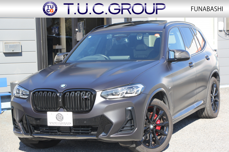 BMW X3 M40d Mｽﾎﾟｰﾂｴﾃﾞｨｼｮﾝ 30台限定車 後期ﾓﾃﾞﾙ Individualﾏｯﾄﾌﾞﾗｯｸ ｾﾚｸﾄP ﾏｲﾙﾄﾞHV ﾊﾟﾉﾗﾏｻﾝR 全席ﾋｰﾀｰ黒革 ﾊｰﾏﾝｶｰﾄﾞﾝ ｱﾀﾞﾌﾟﾃｨﾌﾞMｻｽ ﾘｱｼｰﾄ可倒調整 Mｼｰﾄﾍﾞﾙﾄ ﾚｯﾄﾞｷｬﾘﾊﾟｰ 追従ACC HUD ｱｯﾌﾟﾙｶｰﾌﾟﾚｲ  ﾀｯﾁ画面ﾅﾋﾞ2年保証