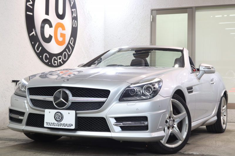 メルセデスベンツ SLKクラス SLK200 ｴｸｽｸﾙｰｼﾌﾞ AMGｽﾎﾟｰﾂ&ﾚｰﾀﾞｰｾｰﾌﾃｨPKG　ｷｰﾚｽｺﾞｰ 黒本革 ｴｱｽｶｰﾌ ｶﾞﾗｽﾙｰﾌ HDDﾅﾋﾞTV BT音楽 ﾊﾞｯｸｶﾒﾗ PTS ｷｾﾉﾝﾗｲﾄ ｴｱｶﾞｲﾄﾞ AMGｴｱﾛ&18AW 7AT　2年保証