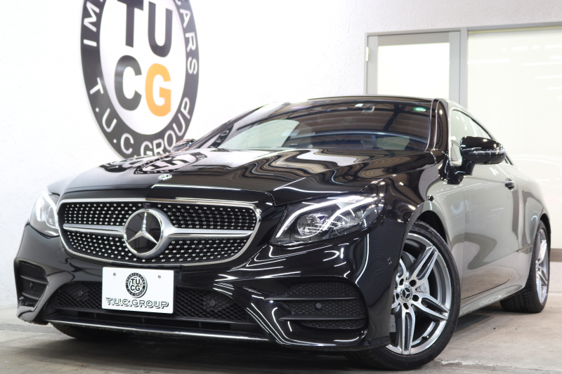 メルセデスベンツ Eクラス E200ｸｰﾍﾟ ｽﾎﾟｰﾂ ﾚｻﾞｰ&ﾚｰﾀﾞｰｾｰﾌﾃｨPKG　ｷｰﾚｽｺﾞｰ 黒本革 ﾊﾟﾉﾗﾏSR ﾍｯﾄﾞｱｯﾌﾟD HDDﾅﾋﾞTV ｽﾏﾎ連携 ﾌﾞﾙﾒｽﾀｰ 360ｶﾒﾗ PTS LEDﾗｲﾄ AMGｴｱﾛ&19AW ﾀﾞｲﾅﾐｯｸS 9AT　2年保証