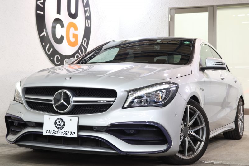 AMG CLAクラス CLA45 4MATIC AMGｱﾄﾞﾊﾞﾝｽﾄﾞ&ﾚｰﾀﾞｰｾｰﾌﾃｨPKG　後期 ｷｰﾚｽｺﾞｰ 黒本革 ﾊﾟﾉﾗﾏSR HDDﾅﾋﾞTV&ｷｬﾝｾﾗｰ ｽﾏﾎ連携 harman/kardon ﾊﾞｯｸｶﾒﾗ PTS LEDﾗｲﾄ AMG専用装備&ﾁｭｰﾆﾝｸﾞﾀﾞｲﾅﾐｯｸｾﾚｸﾄ　2年保証