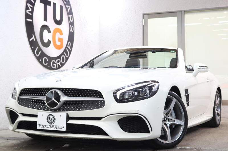 メルセデスベンツ SLクラス SL400 ﾚｰﾀﾞｰｾｰﾌﾃｨPKG　後期 ｷｰﾚｽｺﾞｰ 黒本革 ﾍﾞﾝﾁﾚｰﾀｰ ｴｱｽｶｰﾌ HDDﾅﾋﾞTV BT音楽 ﾊﾞｯｸｶﾒﾗ PTS LEDﾗｲﾄ ﾊﾝｽﾞﾌﾘｰA AMGｴｱﾛ&19AW ABCｻｽﾍﾟﾝｼｮﾝ ﾊﾟﾉﾗﾐｯｸﾙｰﾌ 9AT　2年保証