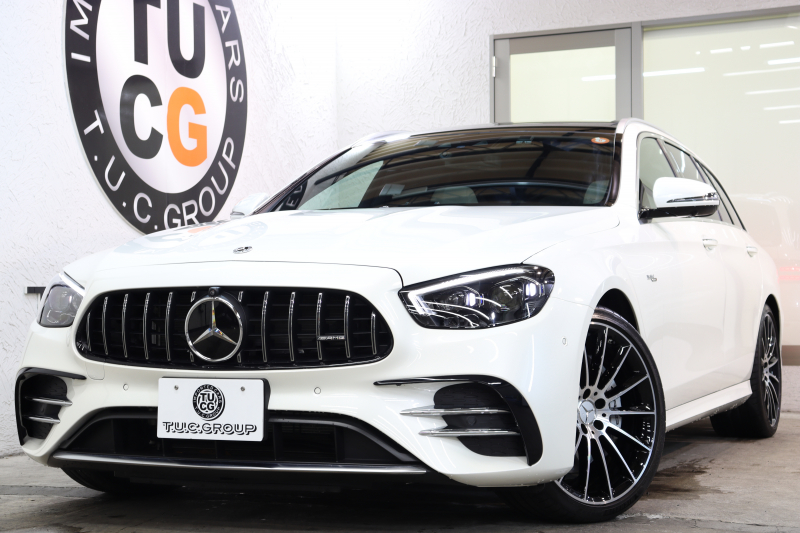 AMG Eクラス E53ｽﾃｰｼｮﾝﾜｺﾞﾝ 4MATIC+ ｴｸｽｸﾙｰｼﾌﾞ&ﾚｰﾀﾞｰｾｰﾌﾃｨPKG　ISG搭載 後期 1ｵｰﾅｰ ﾍﾞｰｼﾞｭ本革 ﾍﾞﾝﾁﾚｰﾀｰ ﾊﾟﾉﾗﾏSR ﾍｯﾄﾞｱｯﾌﾟD MBUXﾅﾋﾞTV ｽﾏﾎ連携 ﾌﾞﾙﾒｽﾀｰ 360ｶﾒﾗ PTS LEDﾗｲﾄ 自動Rｹﾞｰﾄ AMG専用装備&ﾁｭｰﾆﾝｸﾞ ｸﾛｰｼﾞﾝｸﾞSP 9AT　2年保証
