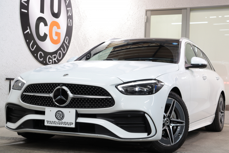 メルセデスベンツ Cクラス C200ｽﾃｰｼｮﾝﾜｺﾞﾝ AVG AMGﾗｲﾝ ﾚｻﾞｰｴｸｽｸﾙｰｼﾌﾞ&ﾍﾞｰｼｯｸ&ﾚｰﾀﾞｰｾｰﾌﾃｨPKG　ISG搭載 ｷｰﾚｽｺﾞｰ 黒本革 ﾊﾟﾉﾗﾏSR ﾍｯﾄﾞｱｯﾌﾟD MBUXﾅﾋﾞTV&ARﾅﾋﾞ ｽﾏﾎ連携 360ｶﾒﾗ PTS LEDﾗｲﾄ 自動Rｹﾞｰﾄ AMGｴｱﾛ&18AW 9AT　2年保証