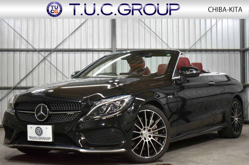 AMG Cクラス C43 4ﾏﾁｯｸ ｶﾌﾞﾘｵﾚ ﾚｰﾀﾞｰｾｰﾌﾃｨP 3ﾘｯﾀｰV6/367馬力 9速AT 4WD ﾋｰﾀｰ赤本革/黒幌 ｴｱｽｶｰﾌ/ｴｱｷｬｯﾌﾟ ﾃﾞｨｽﾄﾛ Lｷｰﾌﾟ AMGｴｱﾛ19AW ｷｰﾚｽGO ﾊﾟｰｸﾄﾛ Burmesterｻｳﾝﾄﾞ LEDﾍｯﾄﾞﾗｲﾄ ﾏﾙﾁｶﾗｰｱﾝﾋﾞｴﾝﾄﾗｲﾄ 地ﾃﾞｼﾞﾅﾋﾞ Bｶﾒﾗ 2年保証
