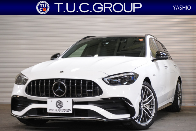 AMG Cクラス C43 4MATIC ｽﾃｰｼｮﾝﾜｺﾞﾝ ﾚｰﾀﾞｰSP BSG搭載　黒革 ﾊﾟﾉﾗﾏSR  MBUXﾅﾋﾞ ﾌﾞﾙﾒｽﾀｰ HUD 360ｶﾒﾗ 自動Rｹﾞｰﾄ AMGｻｽﾍﾟﾝｼｮﾝ AMGﾘｱﾙﾊﾟﾌｫｰﾏﾝｽｻｳﾝﾄﾞ AMGﾅｲﾄPKG AMGｴｱﾛ&19ｲﾝﾁAW　2年保証付