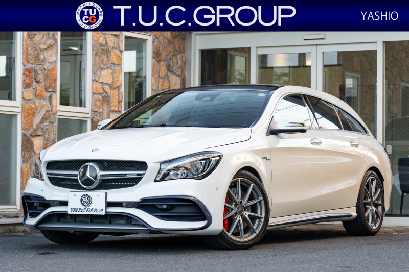 AMG CLAクラス CLA45 4MATIC ｼｭｰﾃｨﾝｸﾞﾌﾞﾚｰｸ AMGｱﾄﾞﾊﾞﾝｽﾄﾞ&ﾚｰﾀﾞｰｾｰﾌﾃｨﾊﾟｯｹｰｼﾞ　後期ﾓﾃﾞﾙ AMGﾊﾟﾌｫｰﾏﾝｽｼｰﾄ ﾊﾟﾉﾗﾏｻﾝﾙｰﾌ 純正ﾅﾋﾞ ﾌﾙｾｸﾞTV harman/kardon CarPlay AMGﾊﾟﾌｫｰﾏﾝｽｴｸﾞｿﾞｰｽﾄ AMG18ｲﾝﾁAW　2年保証付
