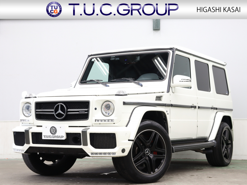 AMG Gクラス G63 AMG designoｴｸｽｸﾙｰｼﾌﾞPKG　正規D車 黒×赤革 ﾍﾞﾝﾁﾚｰﾀｰ SR ﾅﾋﾞTV  B&Sｶﾒﾗ harman/kardon BRABUSｽﾎﾟｲﾗｰ AMG20AW  有償色　2年保証