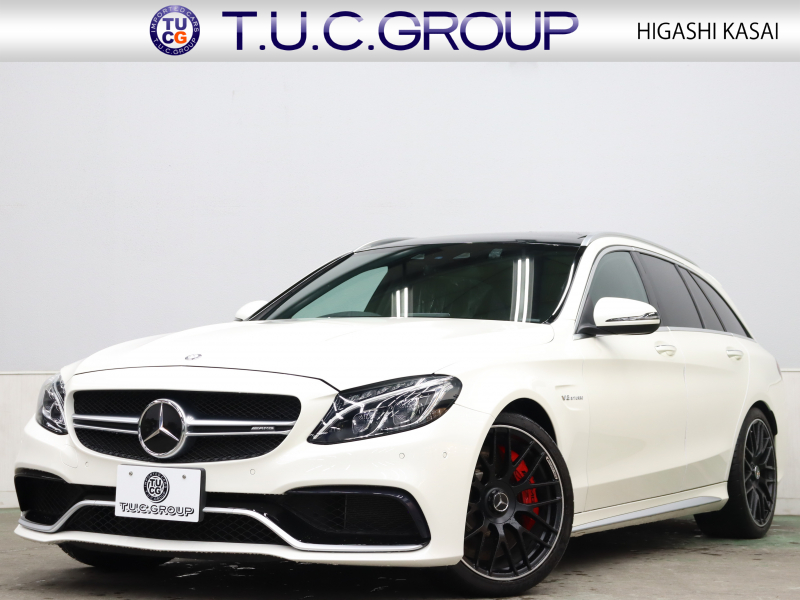 AMG Cクラス C63S ﾜｺﾞﾝ ﾚｰﾀﾞｰSP　Pｽﾀ 510ps 黒革 ｼｰﾄﾋｰﾀｰ ﾊﾟﾉﾗﾏSR ﾅﾋﾞTV BTｵｰﾃﾞｨｵ Bｶﾒﾗ LEDﾍｯﾄﾞﾗｲﾄ ﾍｯﾄﾞｱｯﾌﾟD ﾌﾞﾙﾒｽﾀｰS 自動Rｹﾞｰﾄ&ﾊﾝｽﾞﾌﾘｰA AMGｴｱﾛ&19AW　2年保証