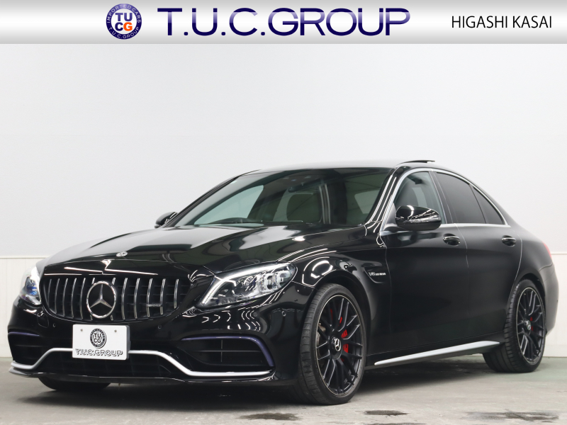AMG Cクラス C63s ﾚｰﾀﾞｰ&ｺﾝﾌｫP　後期 黒革 ｼｰﾄﾋｰﾀｰ 純正ﾅﾋﾞTV Carplay Bｶﾒﾗ Brumester LED 自動Rｹﾞｰﾄ AMGｽﾀｲﾘﾝｸﾞPKG AMGﾄﾞﾗｲﾊﾞｰｽPKG AMGﾊﾟﾌｫｰﾏﾝｽｴｸﾞｿﾞｰｽﾄ AMG強化ﾌﾞﾚｰｷ AMG19ｲﾝﾁAW(ﾏｯﾄﾌﾞﾗｯｸ)　2年保証