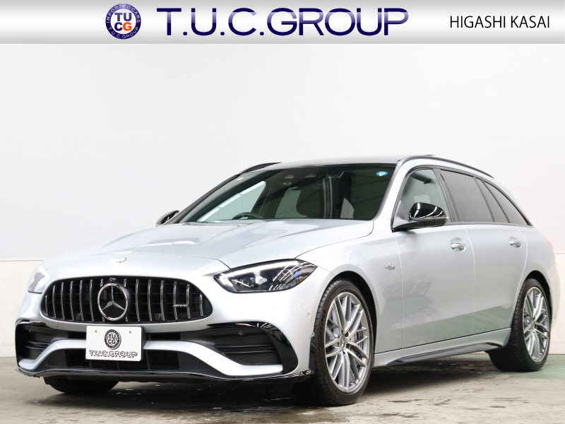 AMG Cクラス C43 ｽﾃｰｼｮﾝﾜｺﾞﾝ 4MATIC ｽﾃｰｼｮﾝﾜｺﾞﾝ AMGﾅｲﾄ&RSP　 BSG搭載 現行ﾓﾃﾞﾙ 黒革 ﾍﾞﾝﾁﾚｰﾀｰ ﾊﾟﾉﾗﾏSR MBUXﾅﾋﾞ ﾌﾞﾙﾒｽﾀｰS HUD 360ｶﾒﾗ Carplay AMGﾄﾞﾗｲﾌﾞｺﾝﾄﾛｰﾙｽｲｯﾁ AMGﾘｱﾙﾊﾟﾌｫｰﾏﾝｽｻｳﾝﾄﾞ AMGｴｱﾛ&19ｲﾝﾁAW　2年保証付