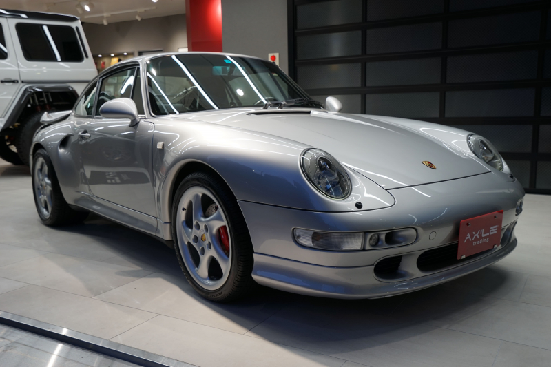 ポルシェ 911(Type993) カレラS　ターボS用サイドエアーダクト＆ウィング付ワイドボディ　走行2万km台　取説/保証書/記録簿有り--