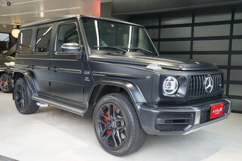 AMG Gクラス G63　G manufakturプログラムプラス　マグノナイトブラック　登録済未使用車　走行60km　