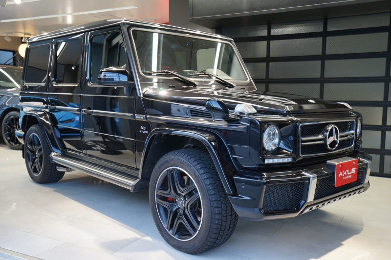 AMG Gクラス G63 デジーノエクスクルーシブ　8インチワイドナビ　後期型　ディーラー車