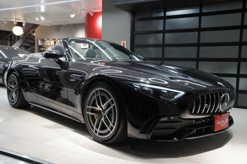 AMG SLクラス SL43　左ハンドル　ブラック幌　ヘッドアップディスプレイ　走行50km　登録済未使用車