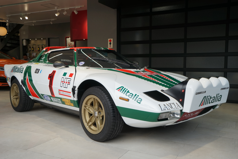 ランチア ストラトス HF Stradare Gr4仕様　純正シート/ステアリング有　アリタリアカラー　生産台数492台