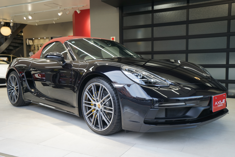 ポルシェ 718 ボクスター GTS 4.0  6MT　ディーラー車　LEDヘッドライト　PCCB　